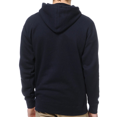 Obey Font Navy  Red Pullover Hoodie-3.jpg